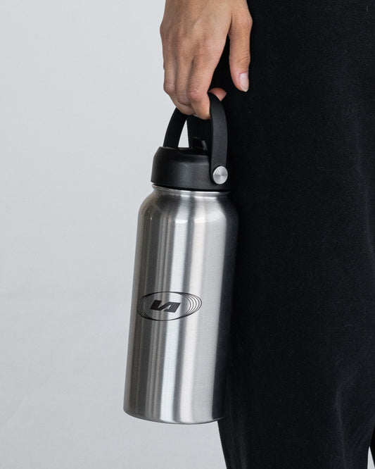 VA Stainless steel 1 litre bottle